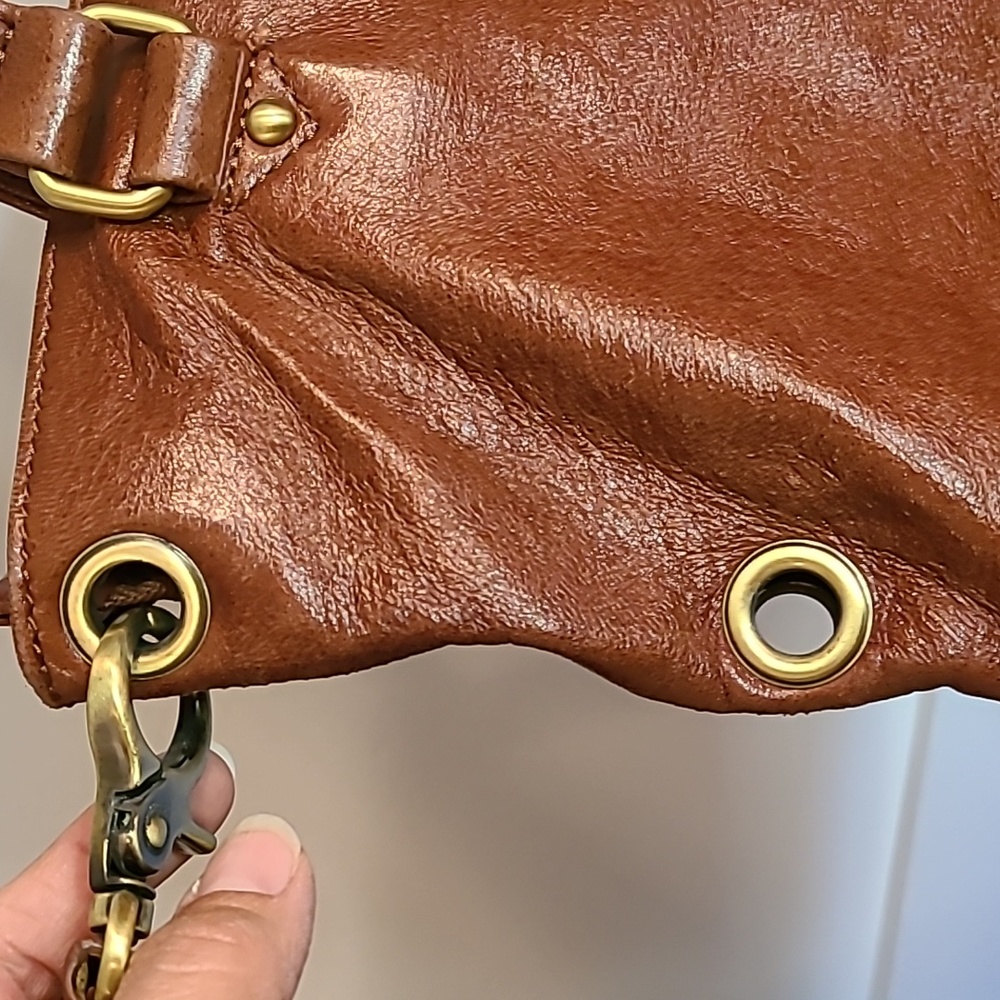 Tarnish Brand Deep Brown Leather Bag - Picture 4 of 9